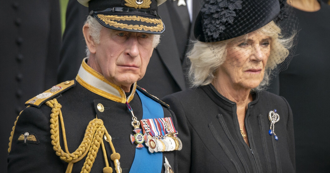 Kung Charles III och hans Camilla. Kung Charles III och hans Camilla.