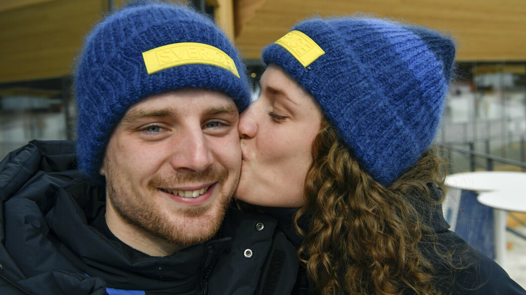 <strong>Jesper Nelin och Hanna Öberg var ihop i flera år men gjorde slut förra året.</strong> Jesper Nelin och Hanna Öberg.