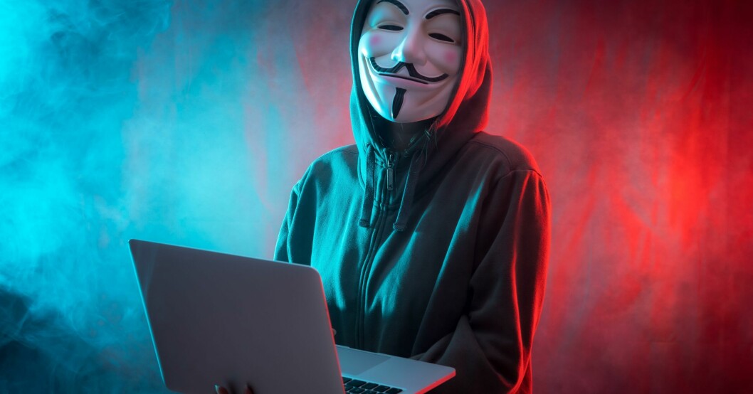Den klassiska Anonymous-masken är egentligen en avbildning av den historiska personen Guy Fawkes. Masken blev känd i filmen V för Vendetta.