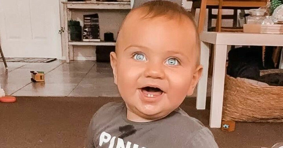 Sonny Leeder är bara ett år gammal men väger lika mycket som en fyraåring. Mamma Jayde Leeder är övertygad om att han brås på sin ryska pappa. Sonny Leeder