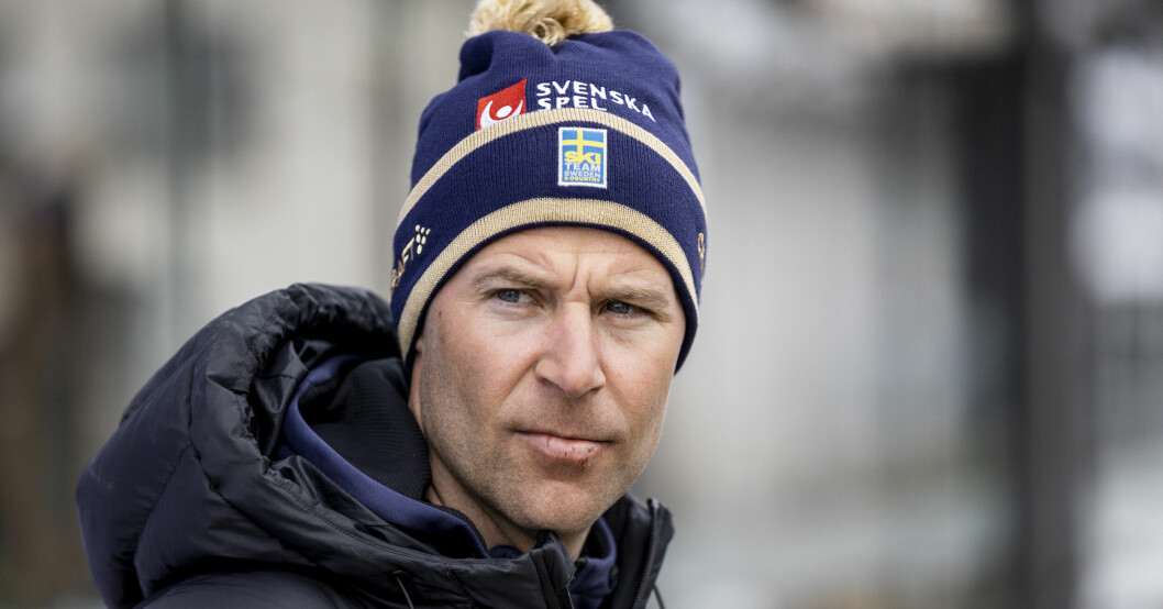 Anders Högberg, tränare för herrarnas stafettlag. Anders Högberg.