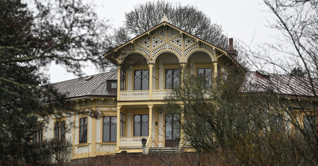 Villa Loviseberg i Ulriksdals slottspark.