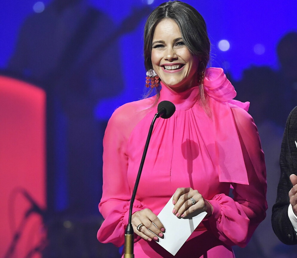 Prinsessan Sofias fantastiska chockrosa klänning under QX-galan.