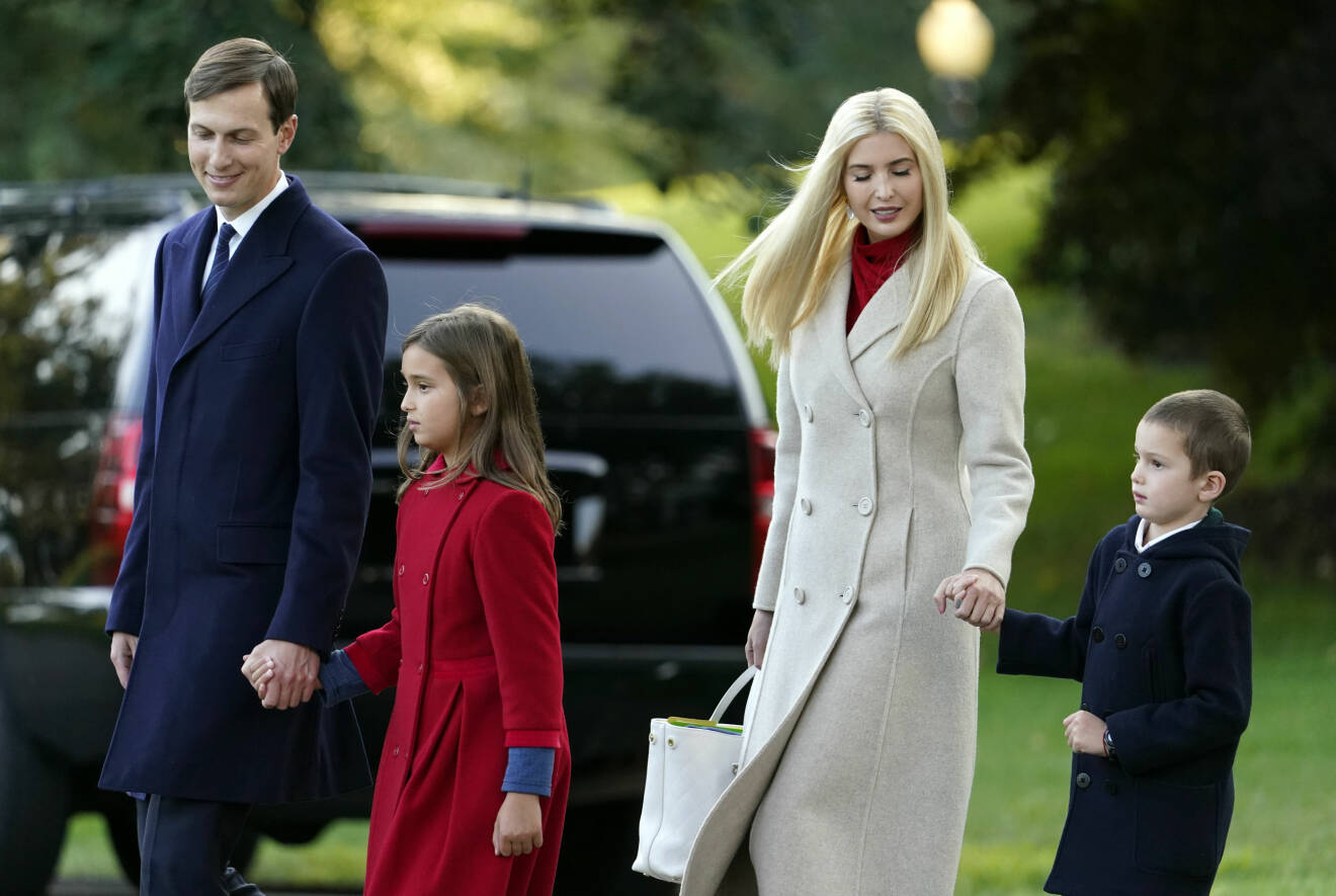 Jared Kushner och Ivanka Trump har tre barn.