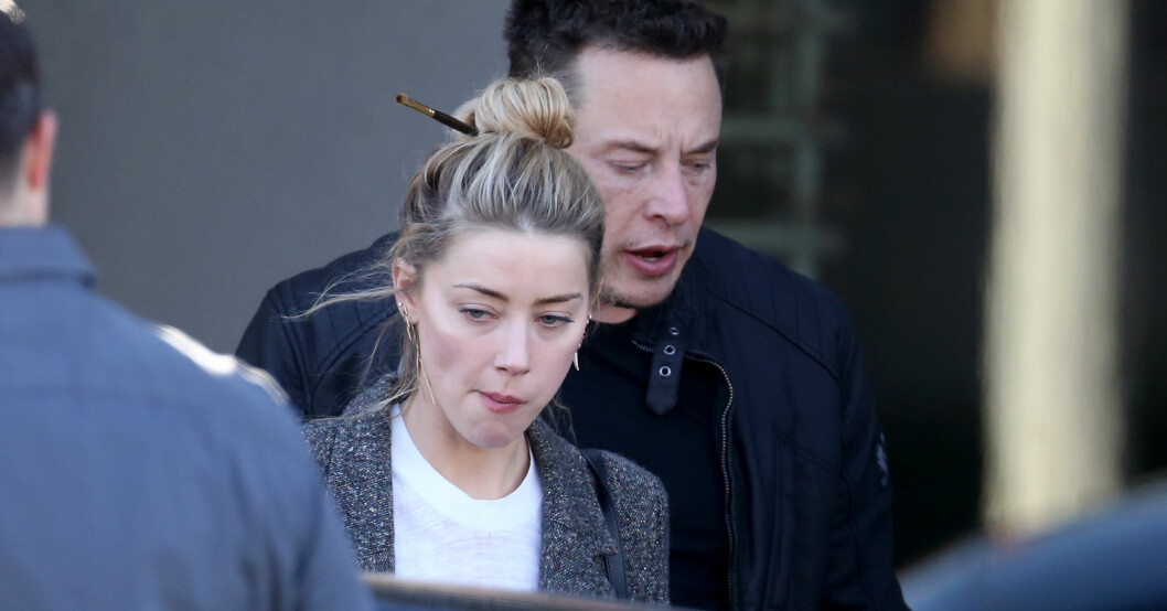Amber Heard och Elon Musk dejtade ett tag. Amber Heard och Elon Musk