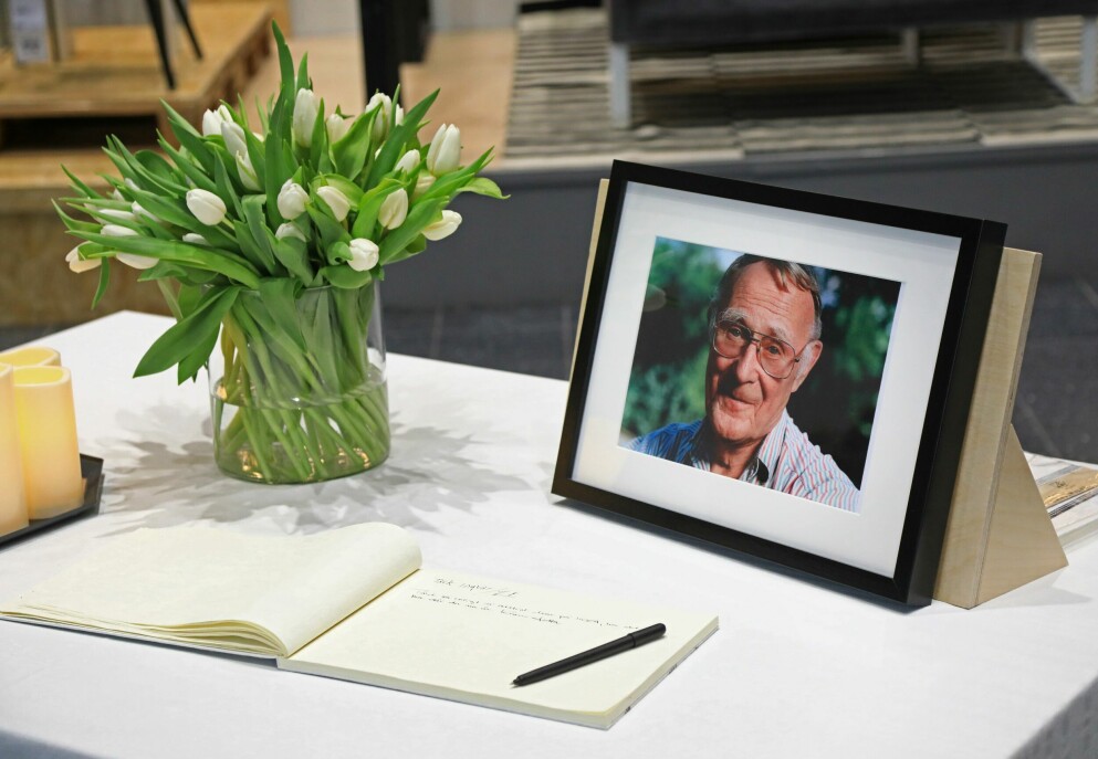 <strong>Ingvar Kamprad dog 2017, 91 år gammal.</strong> Minnesbok efter Ingvar Kamprads bortgång.