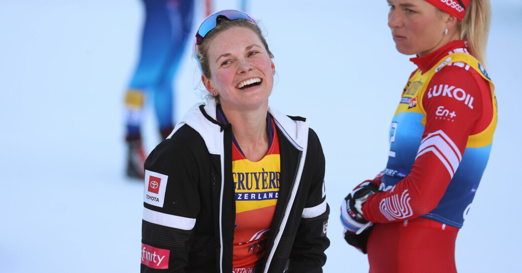 Jessie Diggins var desto gladare när hon såg hur många det var som delade hennes ilska. ”Nästintill enhälligt raseri är otroligt att bevittna”, skriver hon på sin blogg. Jessie Diggins