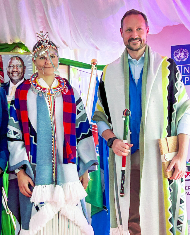 Kronprinsessan Victoria och norska kronprinsen Haakon. Kronprinsessan Victoria och norska kronprinsen Haakon.