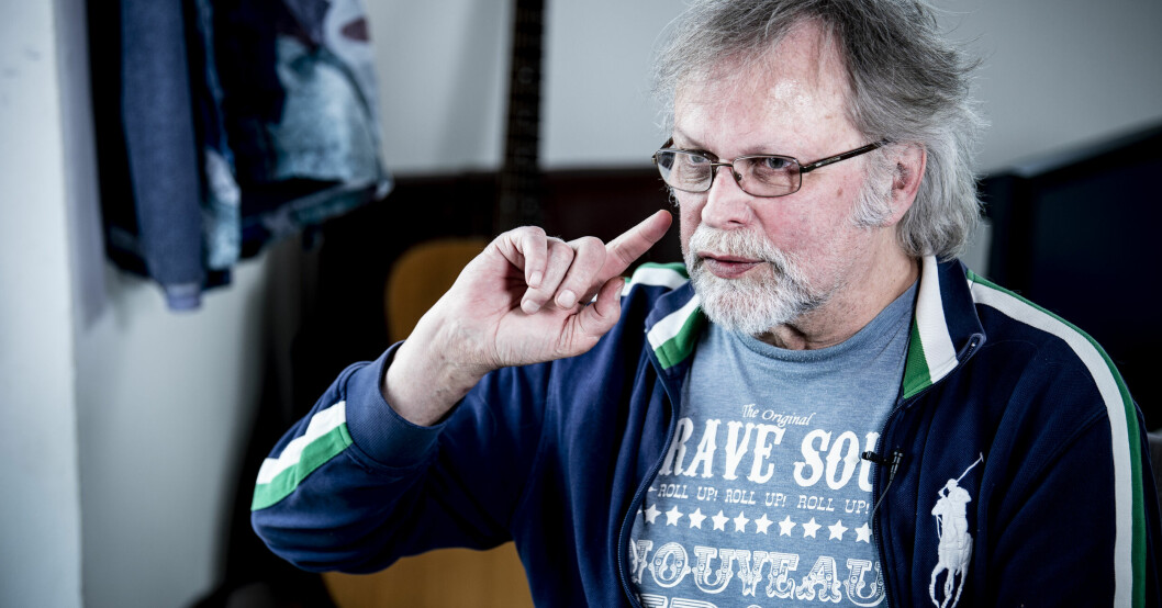 Clark Olofsson tycker inte att bilden av honom i ”Clark” är helt korrekt: ”Det skulle aldrig fungerat”, säger han. Clark Olofsson