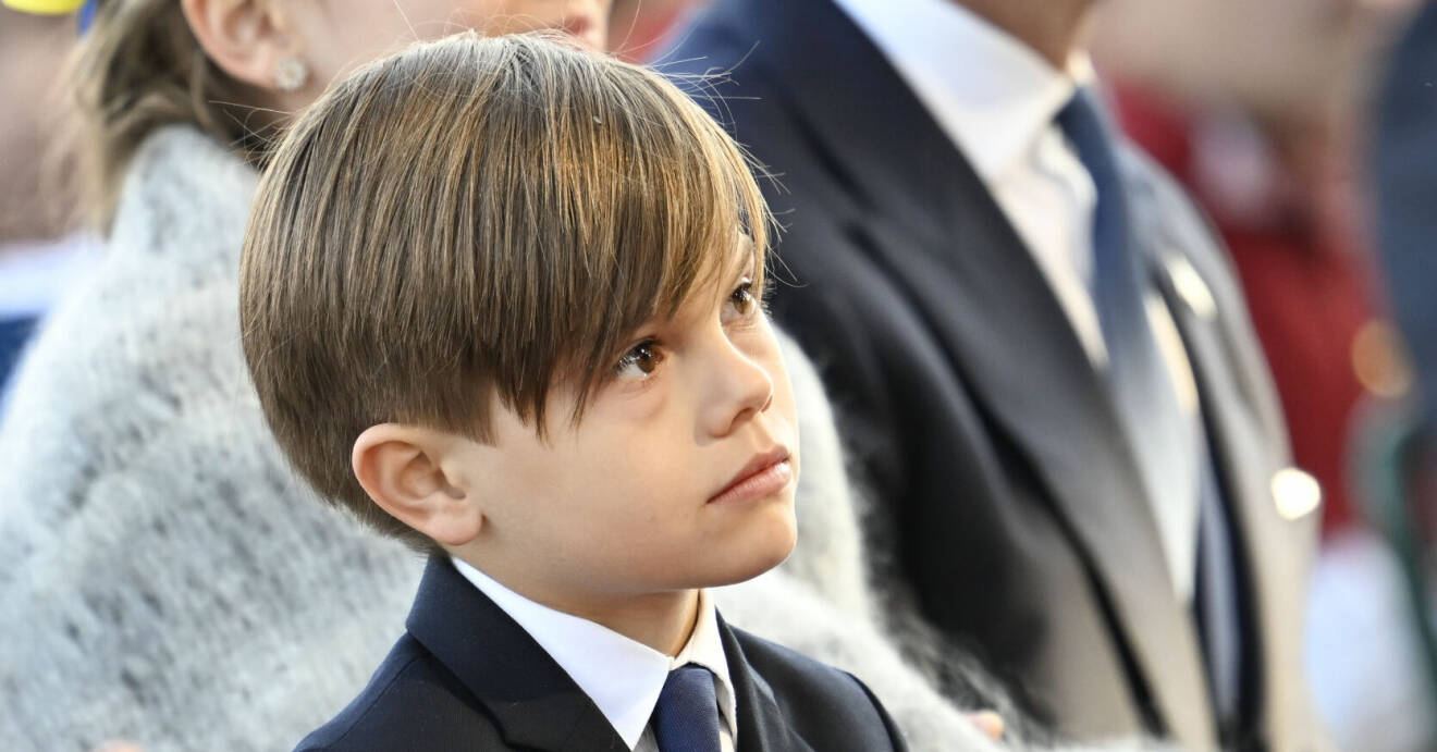 Prins Oscar under nationaldagen tidigare i år.