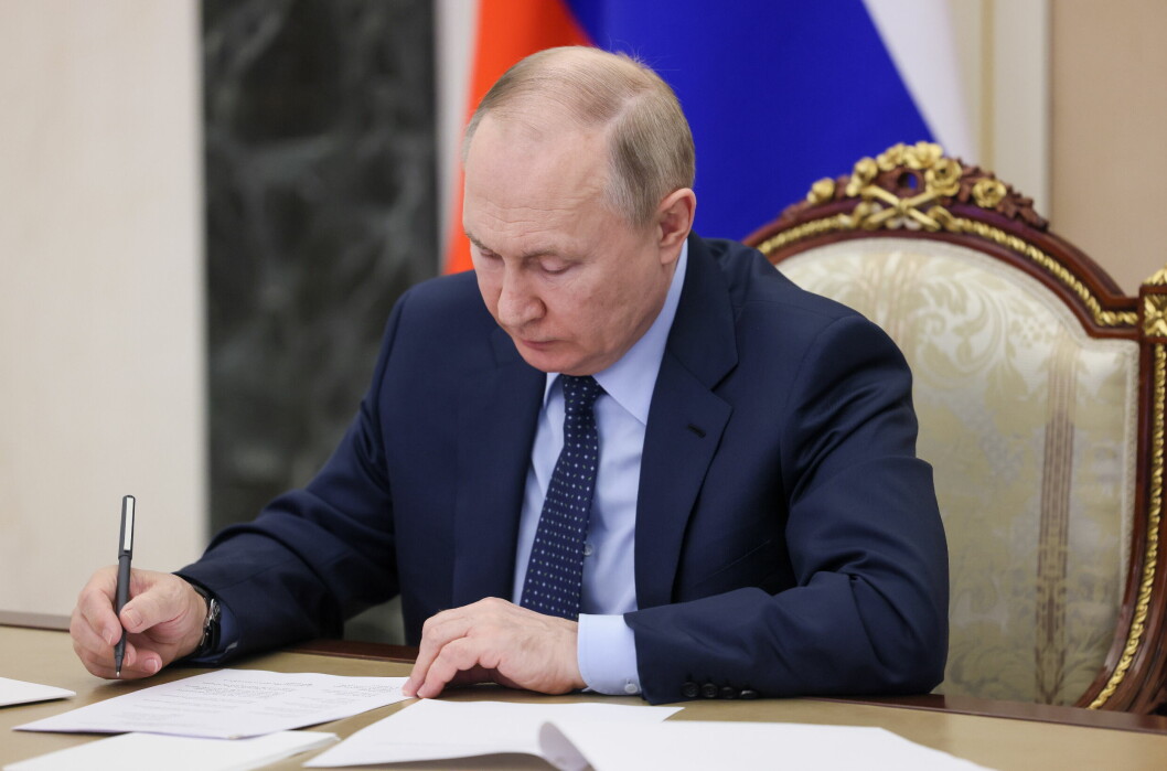 Putin stoppade kärleksparets romantiska resa.