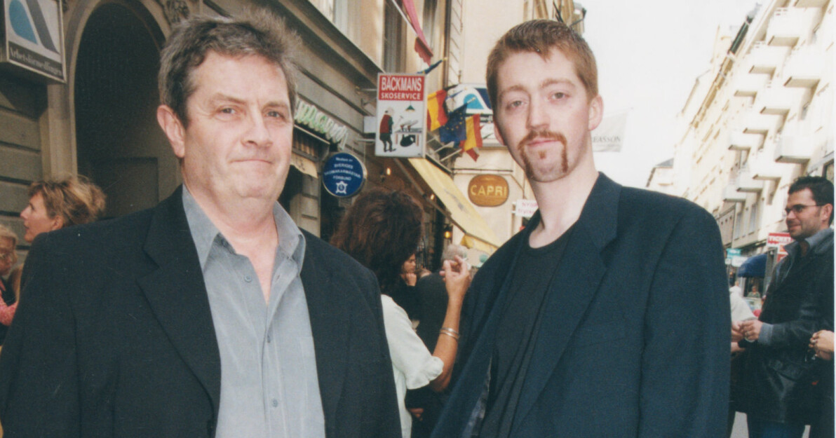 Allan Svensson med sonen Daniel
1999
Foto: Cecilia sterberg / IBL Bildbyr