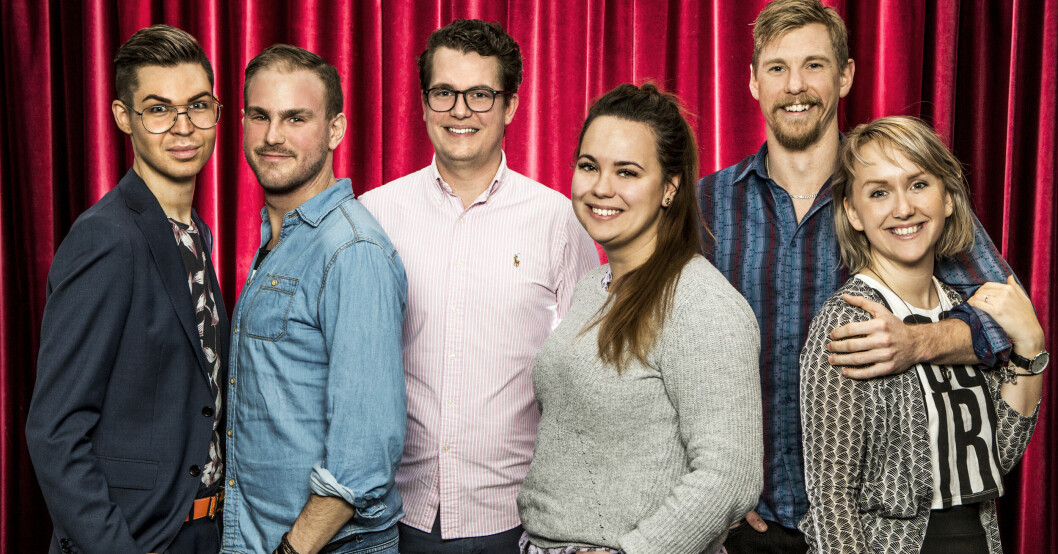 Sam, Magnus, Martin, Madelene, John och Sara i Gift vid första ögonkastet på SVT. Alla paren i säsong 4 av Gift vid första ögonkastet på SVT.