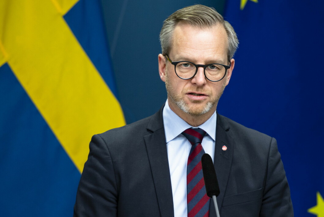 <strong>”En exceptionell åtgärd”, säger Mikael Damberg om det unika beslutet.</strong> Finansminister Mikael Damberg.