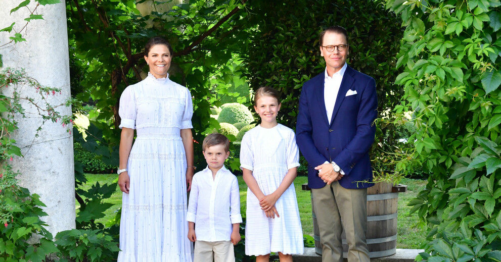 Kronprinsessan Sofia med familj.