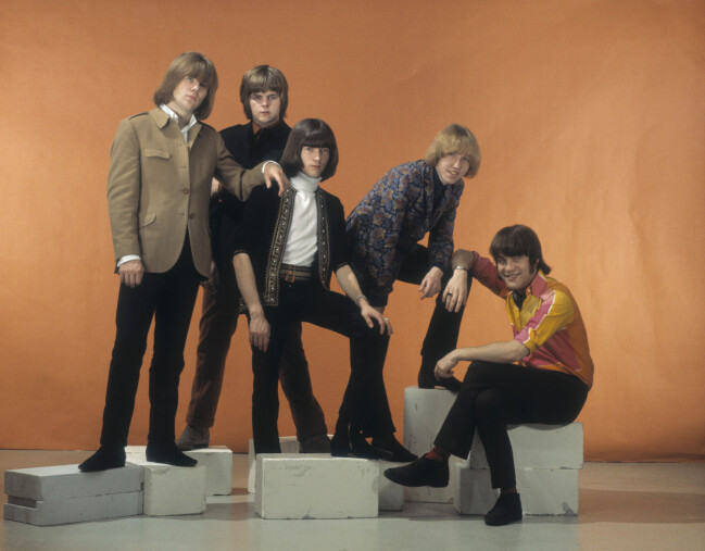 Hep Stars: Sven "Svenne" Hedlund, Benny Andersson, Lennart "Lelle" Hegland, Christer "Chrille" Petersson. FOTO: Tre Fotografer / IBL Bildbyrå Hep Stars
