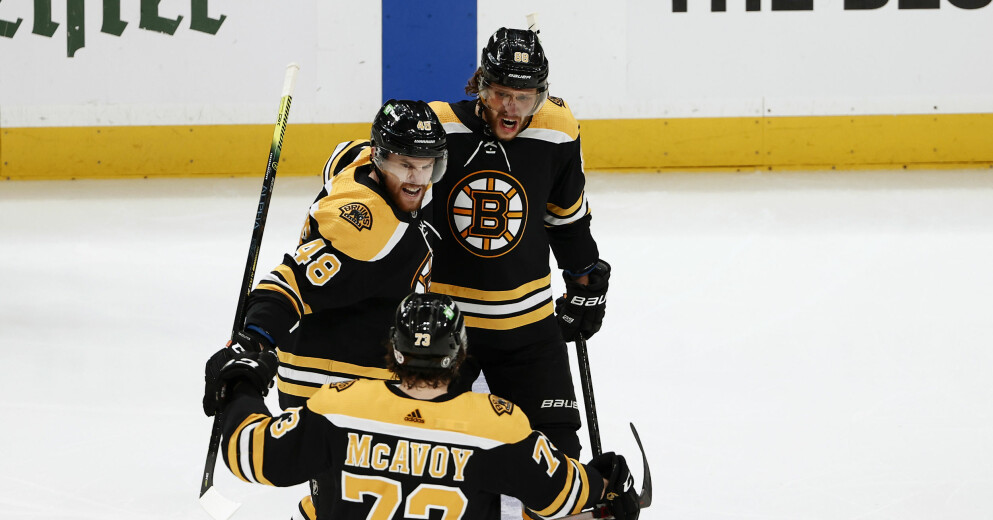 David Pastrnak spelar till vardags i NHL-klubben Boston Bruins David Pastrnak
