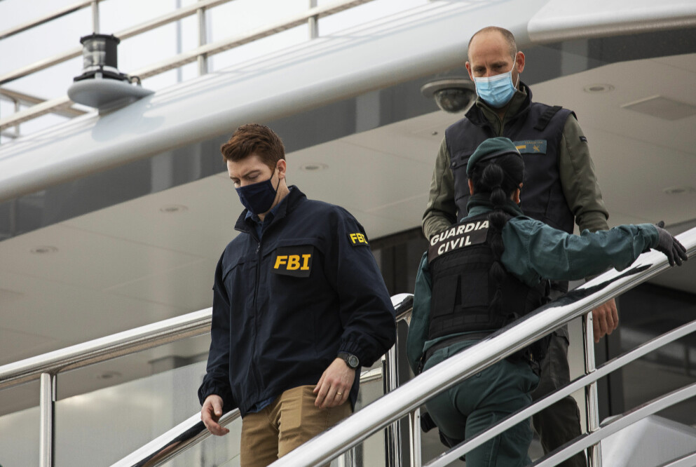 FBI och spanska myndigheter beslagtog under måndagen Viktor Vekselbergs lyxkryssare.