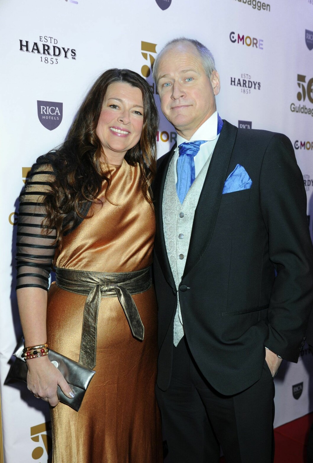 Robert Gustafsson tillsammans med hustrun Lotta. Robert Gustafsson tillsammans med hustrun Lotta