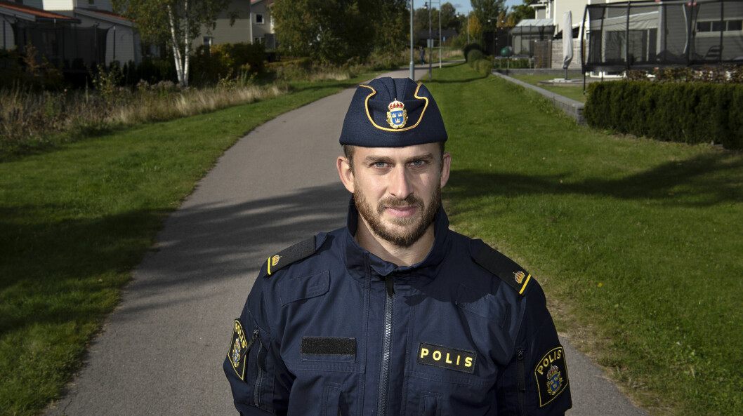 <strong>Johan Thalberg på polisen i Västerås berättar om dödsolyckan.</strong> Johan Thalberg på polisen i Västerås berättar om dödsolyckan.