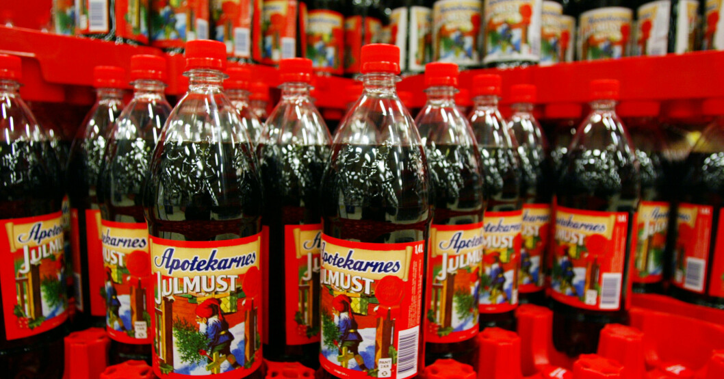 Du får utslag på alkoholmätaren när du dricker julmust