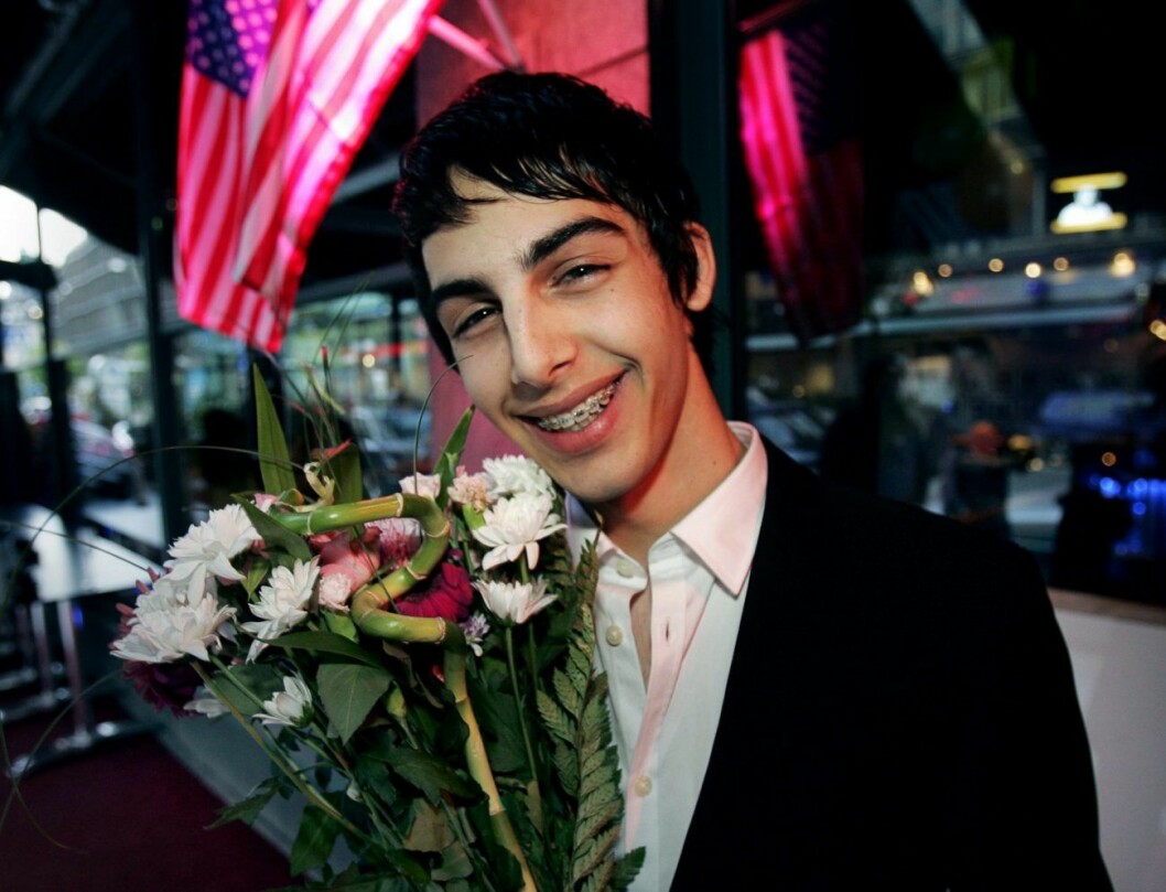 Darin fyller 18 år 2005. Foto: NILS PETTER NILSSON