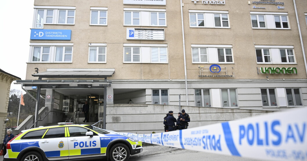 Tandläkarmottagningen där fritagningen ägde rum. Tandläkarmottagningen där fritagningen ägde rum.