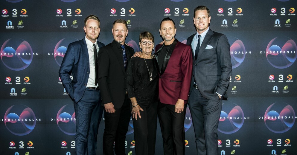 Bröderna Jihde - Peter Jihde, Niklas Jihde Johan Jihde Patrik Jihde med mamma Anita Jihde. Bröderna Jihde