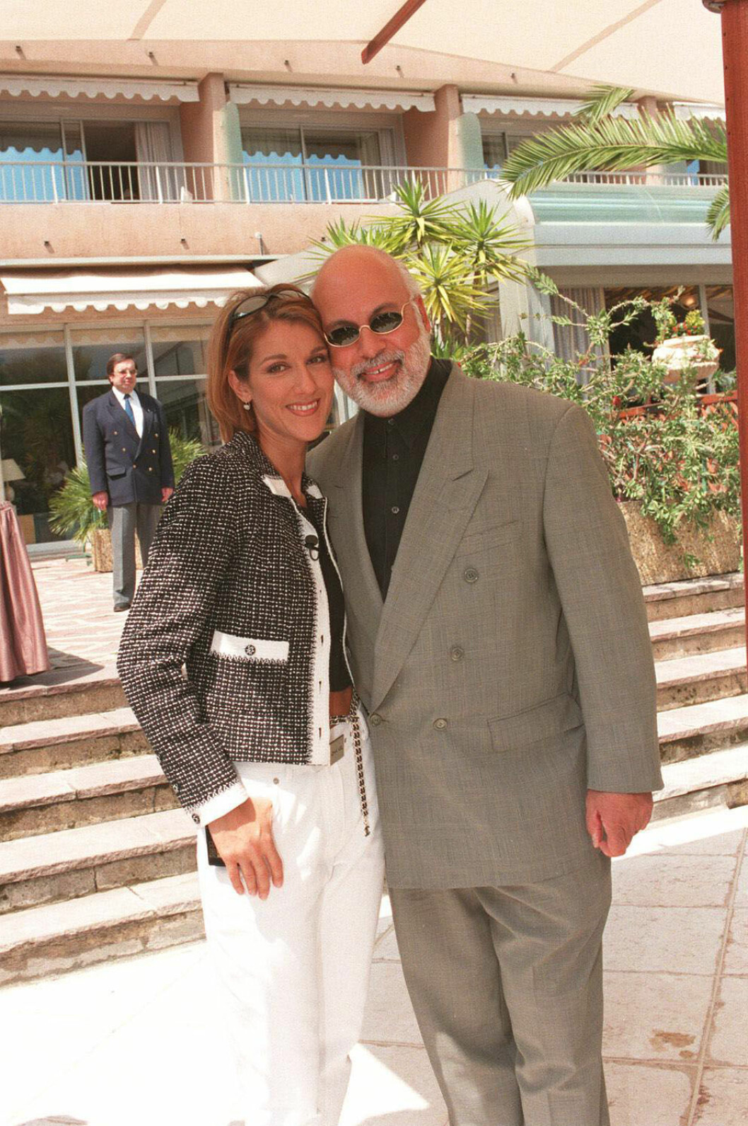 Céline och René smög i flera år med sin kärlek. Céline Dion och maken René Angelil