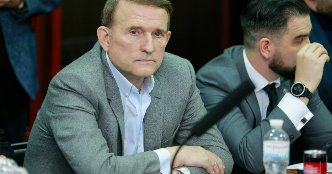 Viktor Medvedchuk är snortät och har förmögenhet på närmare sex miljarder kronor, enligt Forbes. Viktor Medvedchuk