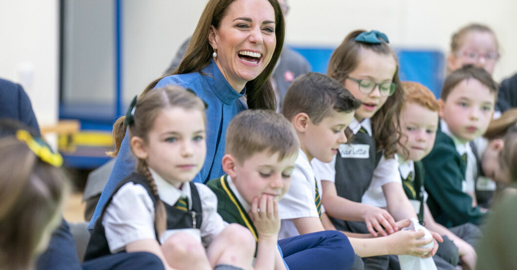 Hertiginnan Kate Middleton kan knappt vara nära barn utan att vilja skaffa fler med prins William. Kate Middleton