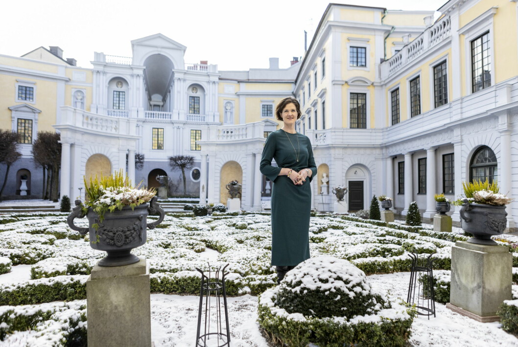 Paret ska flytta in i ett palats från 1600-talet.