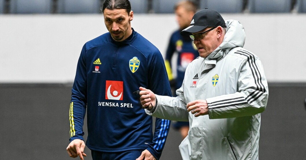 Zlatan Ibrahimovic hade önskat att han fick spela i Janne Anderssons landslag tidigare. Zlatan Ibrahimovic och Janne Andersson