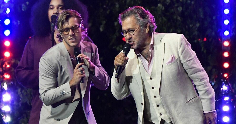 När Benjamin presenterade Tommy upp på scenen beskrev han honom som en äldre version av sig själv. BENJAMIN INGROSSO, TOMMY KÖRBERG