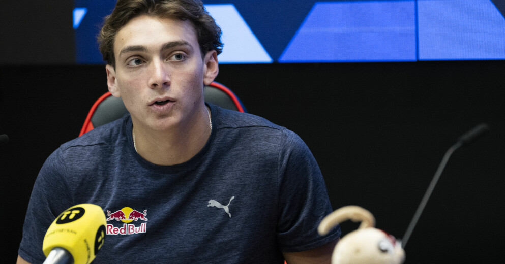 Armand Duplantis ser fram emot VM i Eugene i sommar. Armand Duplantis