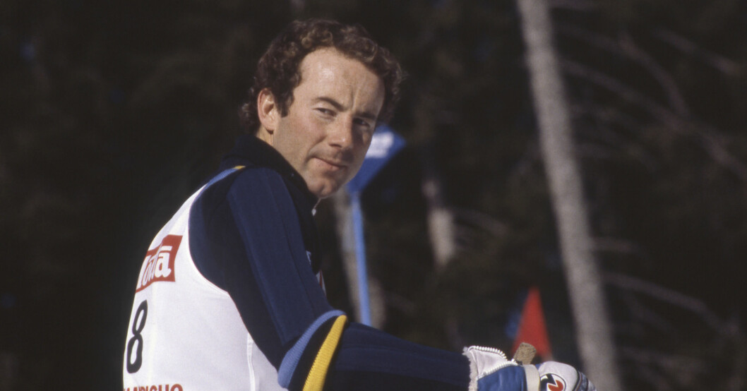 Dokumentärserien Sagan Stenmark har premiär den 15 december på TV4. Ingemar Stenmark, gammal bild, iklädd skidkläder.