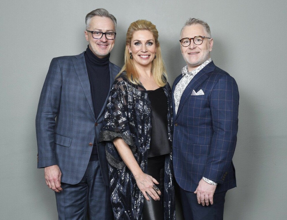 Let´s dance-juryn bestående av Tony Irving, Ann Wilson och Dermot Clemenger. Tony Irving, Ann Wilson och Dermot Clemenger.