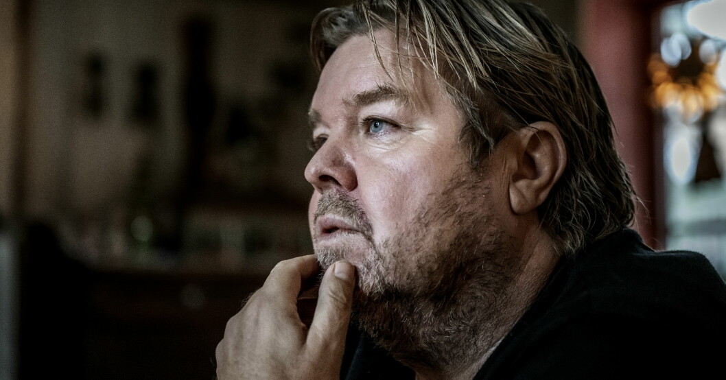 Tomas Brolin under en intervju med Expressen 2022. Tomas Brolin under en intervju med Expressen 2022.