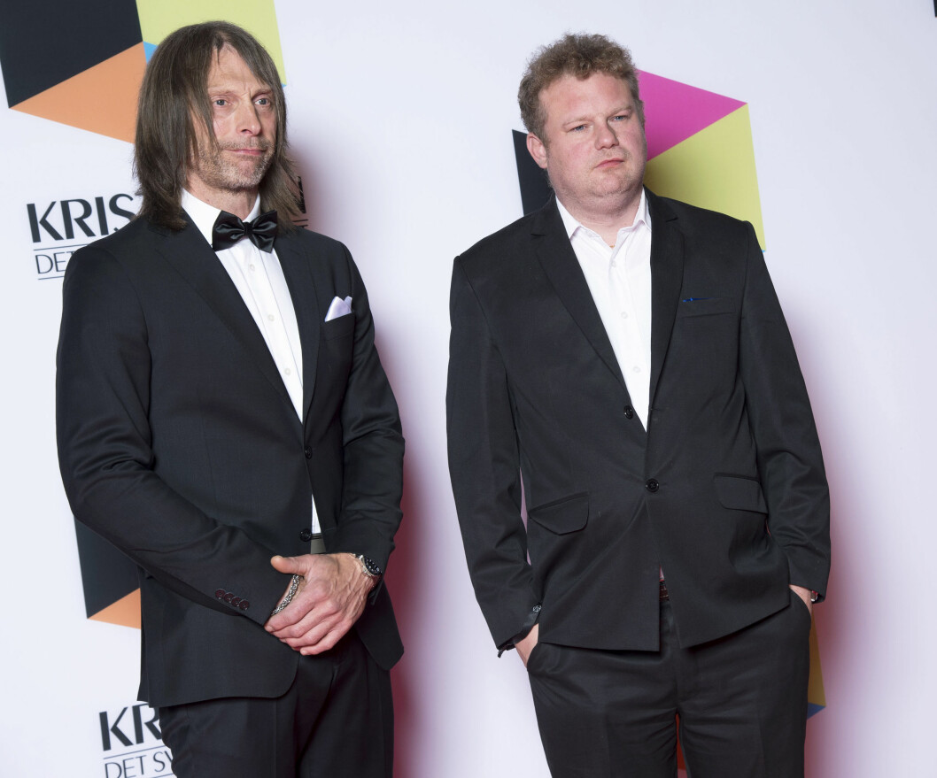 Morgan Karlsson, Ola-Conny Wallgren - Ullared TV-priset Kristallen delas ut, Stockholmsmässan, Älvsjö, 2016