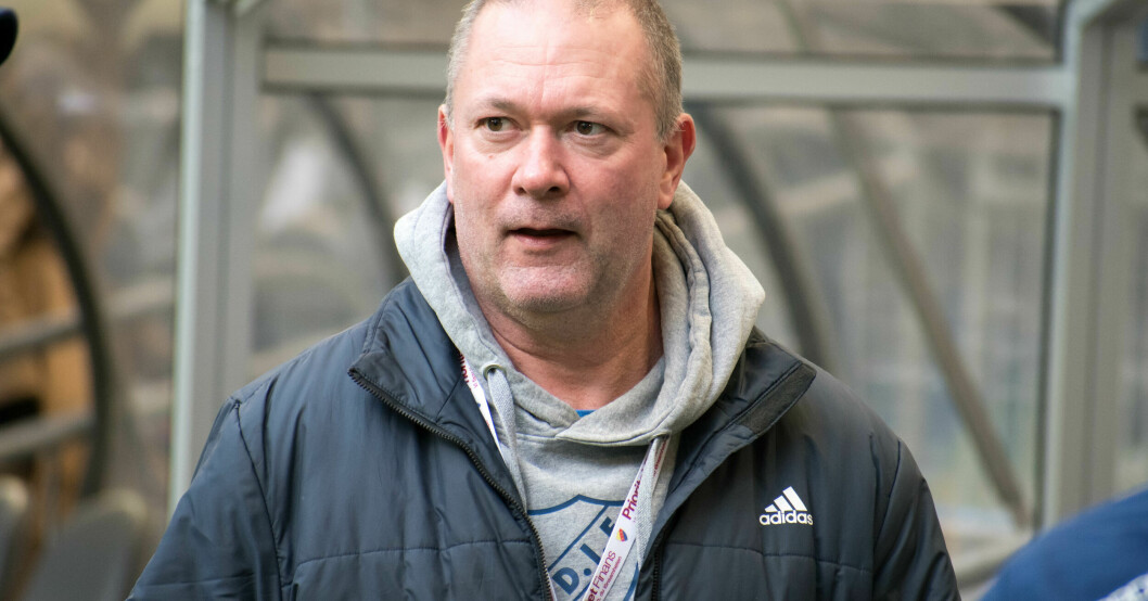 Djurgården fick under tiden som mannen var häktad inte kontakta honom. På bilden syns klubbens vd Henrik Berggren. Djurgården fick under tiden som mannen var häktad inte kontakta honom. På bilden syns klubbens vd Henrik Berggren.