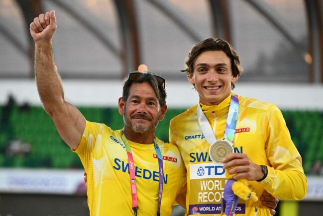 Far och son Duplantis.