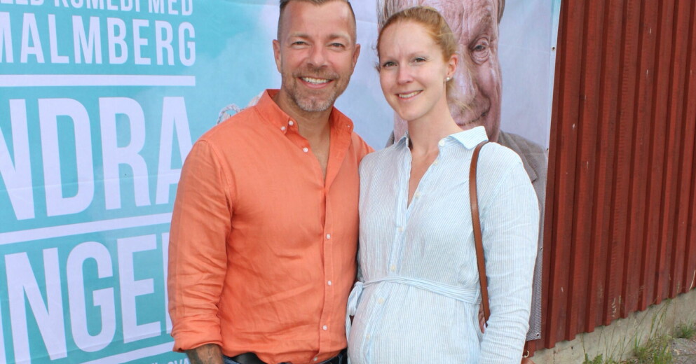 Casper Janebrink och Therese Andersson. Casper Janebrink och Therese Andersson.