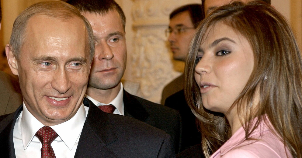 Vladimir Putin och Alina Kabajeva. Vladimir Putin och Alina Kabajeva