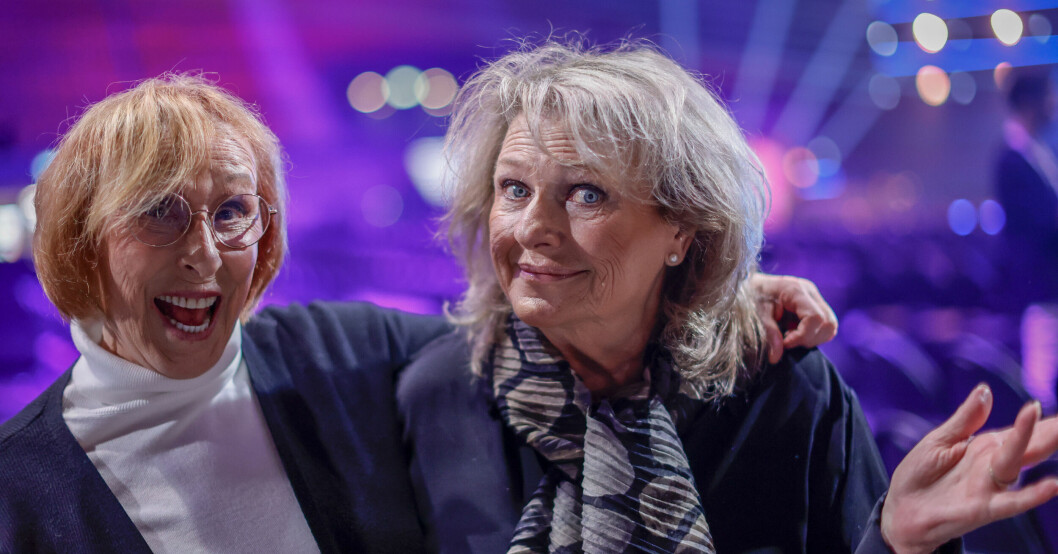 Eva Rydberg & Ewa Roos, så det kan bli ibland!