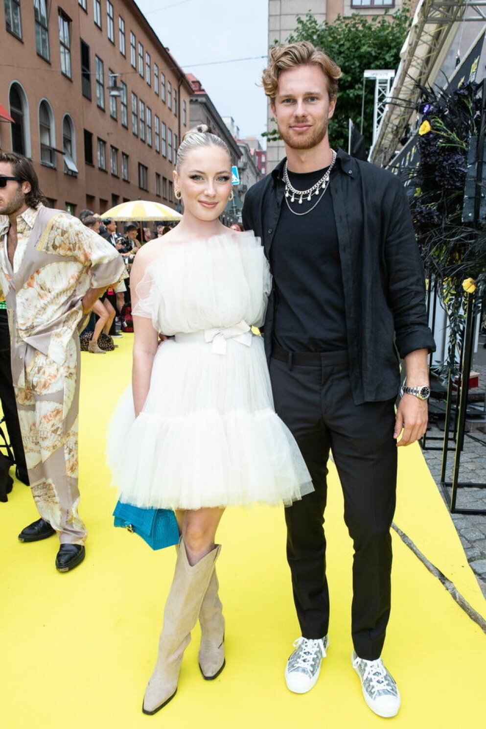 Wiktoria Johansson och Hugo Alnefelt