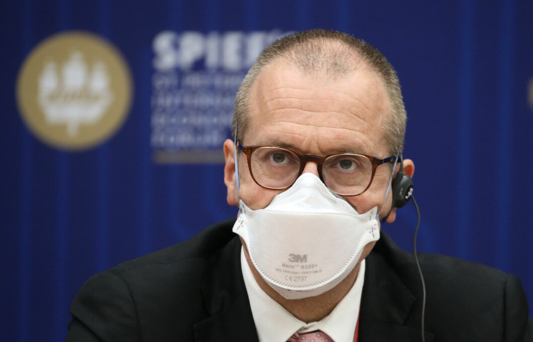 WHO:s europachef Hans Kluge.