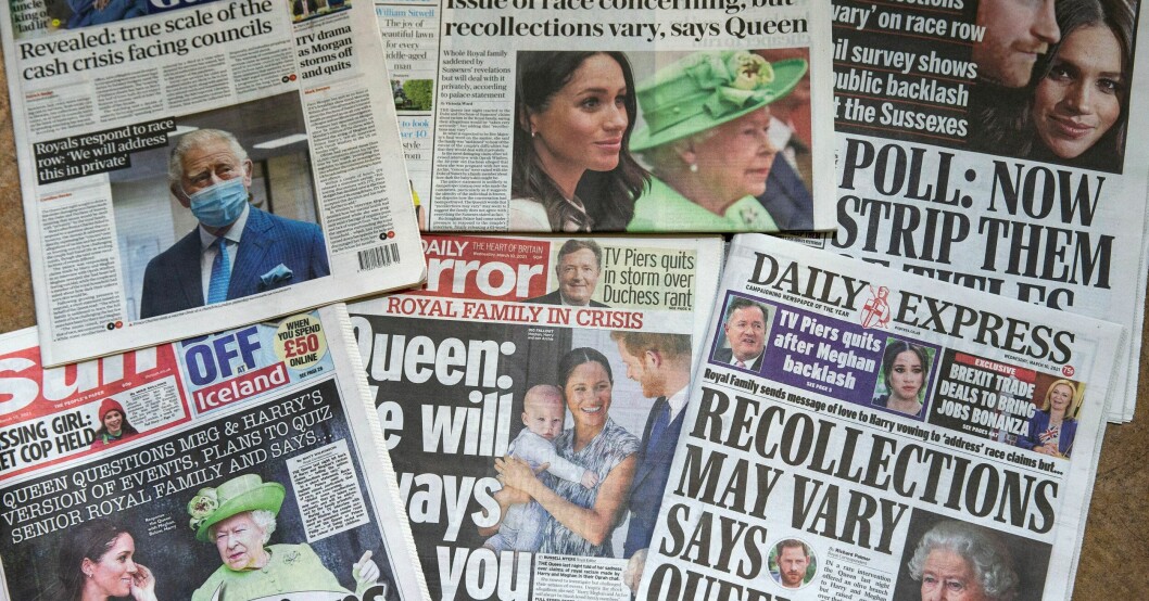 Prins Harry och hertiginnan Meghans intervju med Oprah Winfrey blev rejält omtalad och brydde tidningarnas förstasidor. Prins Harry och Meghan Markle