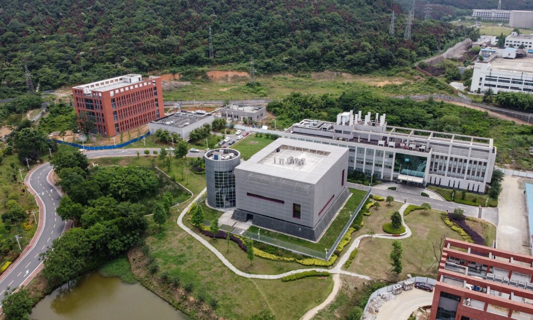Ett laboratorium i Wuhuan.