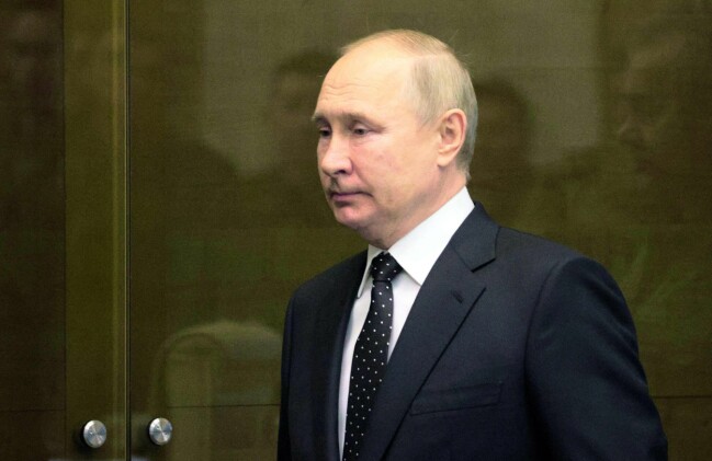 Putin visade ingen ånger efter att ha skickat de ryska sönerna in i döden. Vladimir Putin.