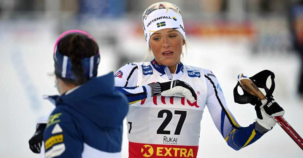 Frida Karlsson, 22, hade det kämpigt under OS 2022. Frida Karlsson